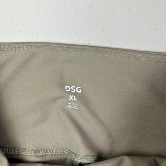 DSG Womens XL‎ Green Leggings Cropped Side Pockets Activewear Athleisure Used - Picture 3 of 9